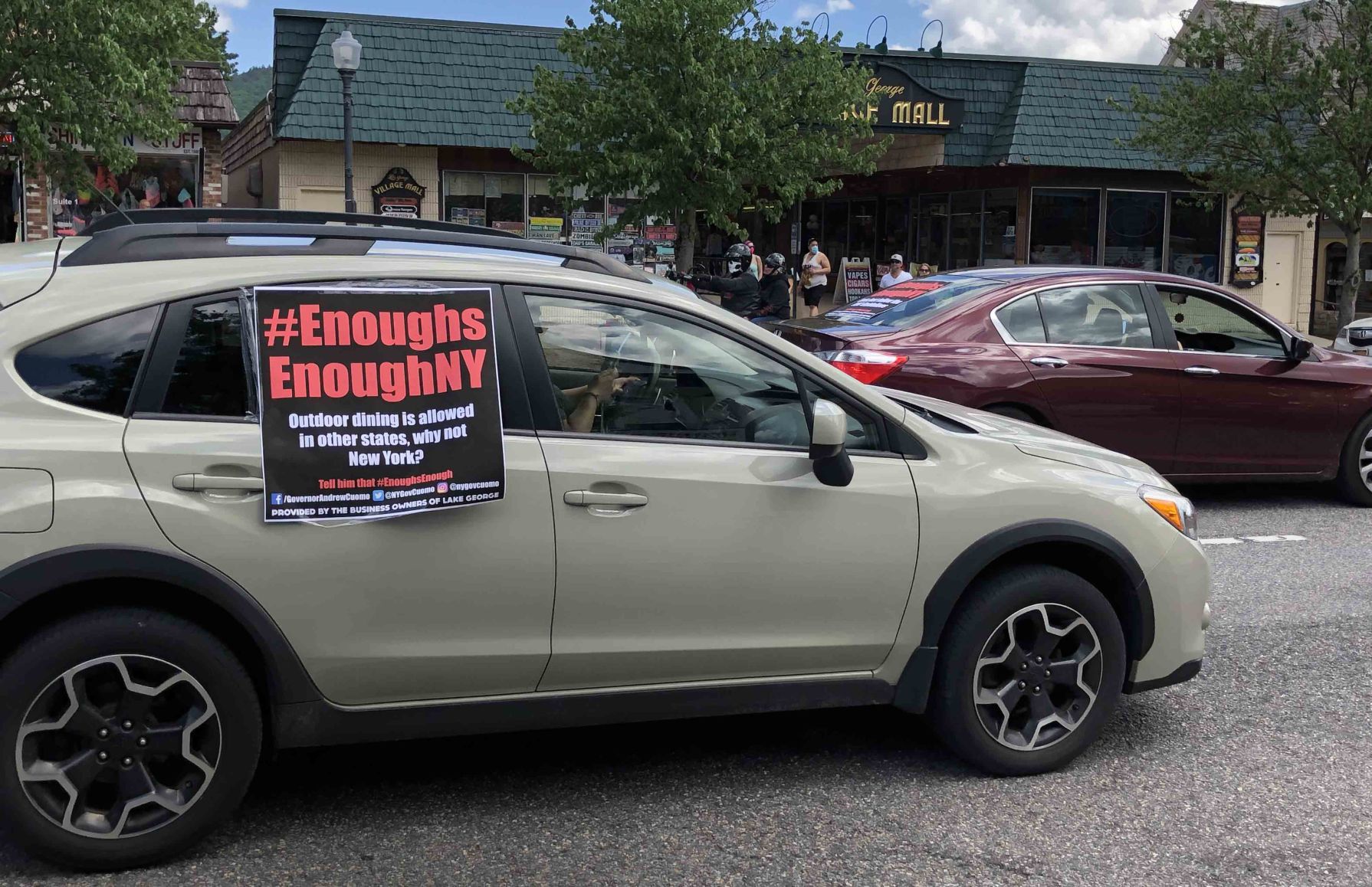 Businesses rally to reopen